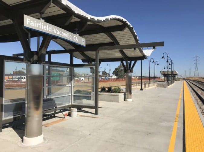 Amtrak Station in Fairfield-Vacaville, CA (FFV)