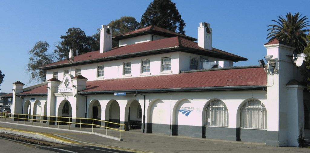 Amtrak Station in Stockton, CA – San Joaquin Street Station (SKN)